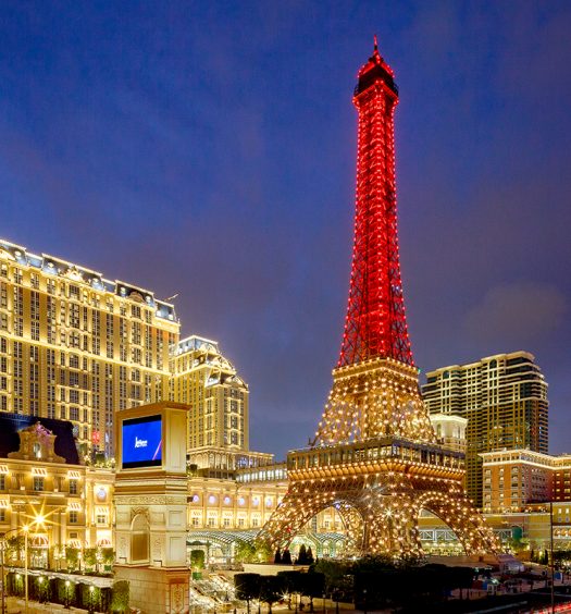 The Parisian Macao Exterior This hotel in China has an Effeil tower too!