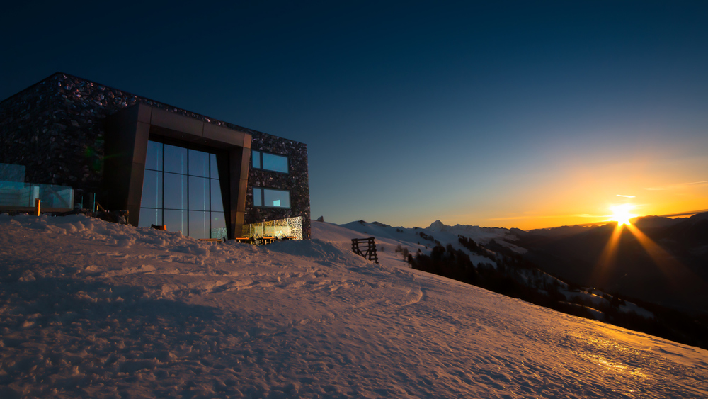 Hotels made of glass