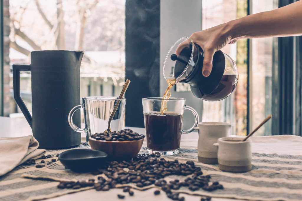 hotel coffee tasting